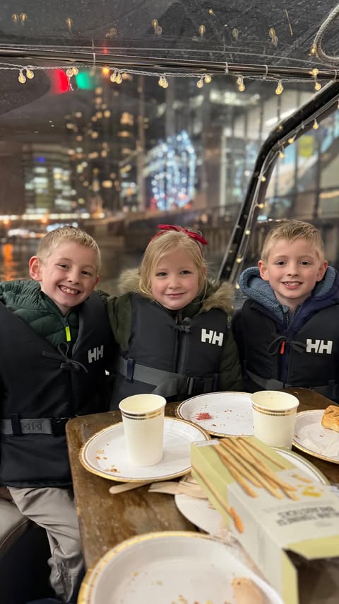 Instagram post by @craigfamilyblog for Goboat. Caption reads: On Tuesday we got the family together at Canary....