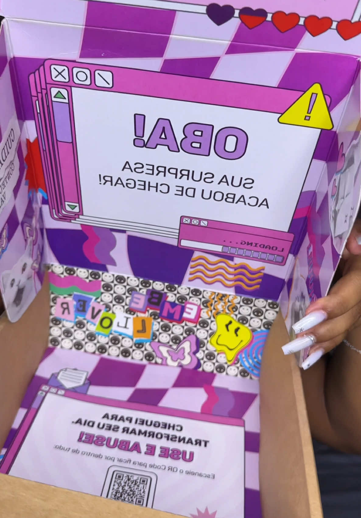 TikTok post by @natany.angelo for Embelleze. Caption reads: Errei, fui eu mesma🫠 #fy #fyp #cachos #curlyhair....