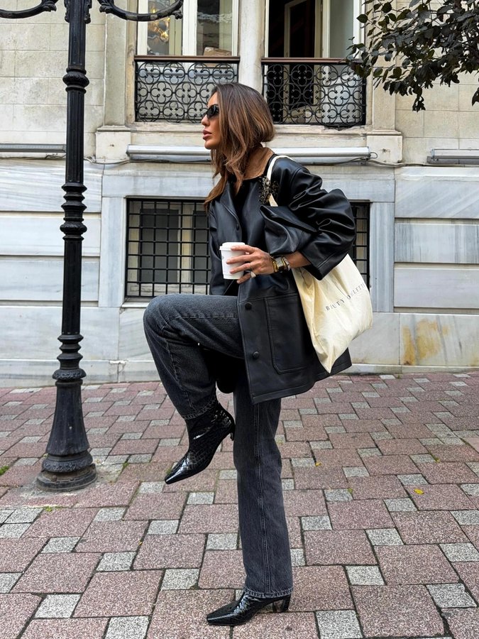 Instagram post by @nurbilenyavuzer for Beauty Omelette. Caption reads: Head to toe, BO🌪️

full look @beautyomelette 
ad,....