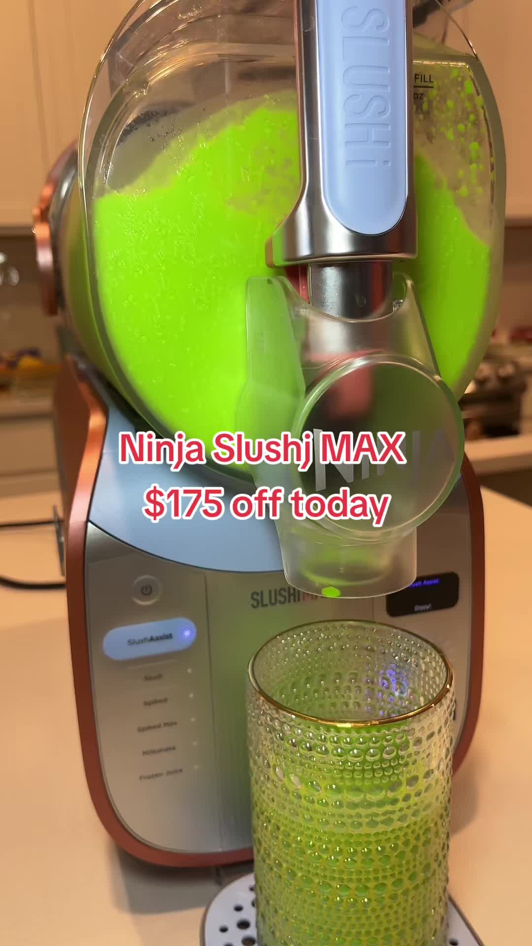 TikTok post by @brookeswate22 for Ninja Kitchen. Caption reads: @Ninja Kitchen #holidaygiftguide [...].