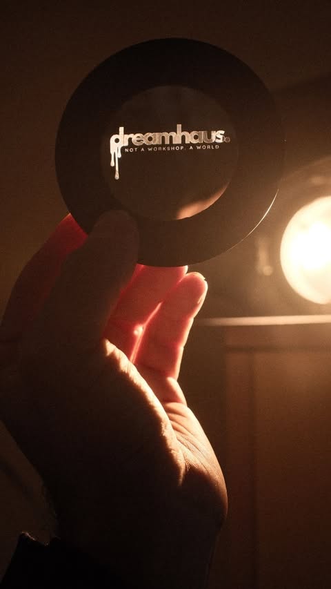 Instagram post by @de_con for Aputure. Caption reads: [...] at that magical time of the day? 🤔 #ad....