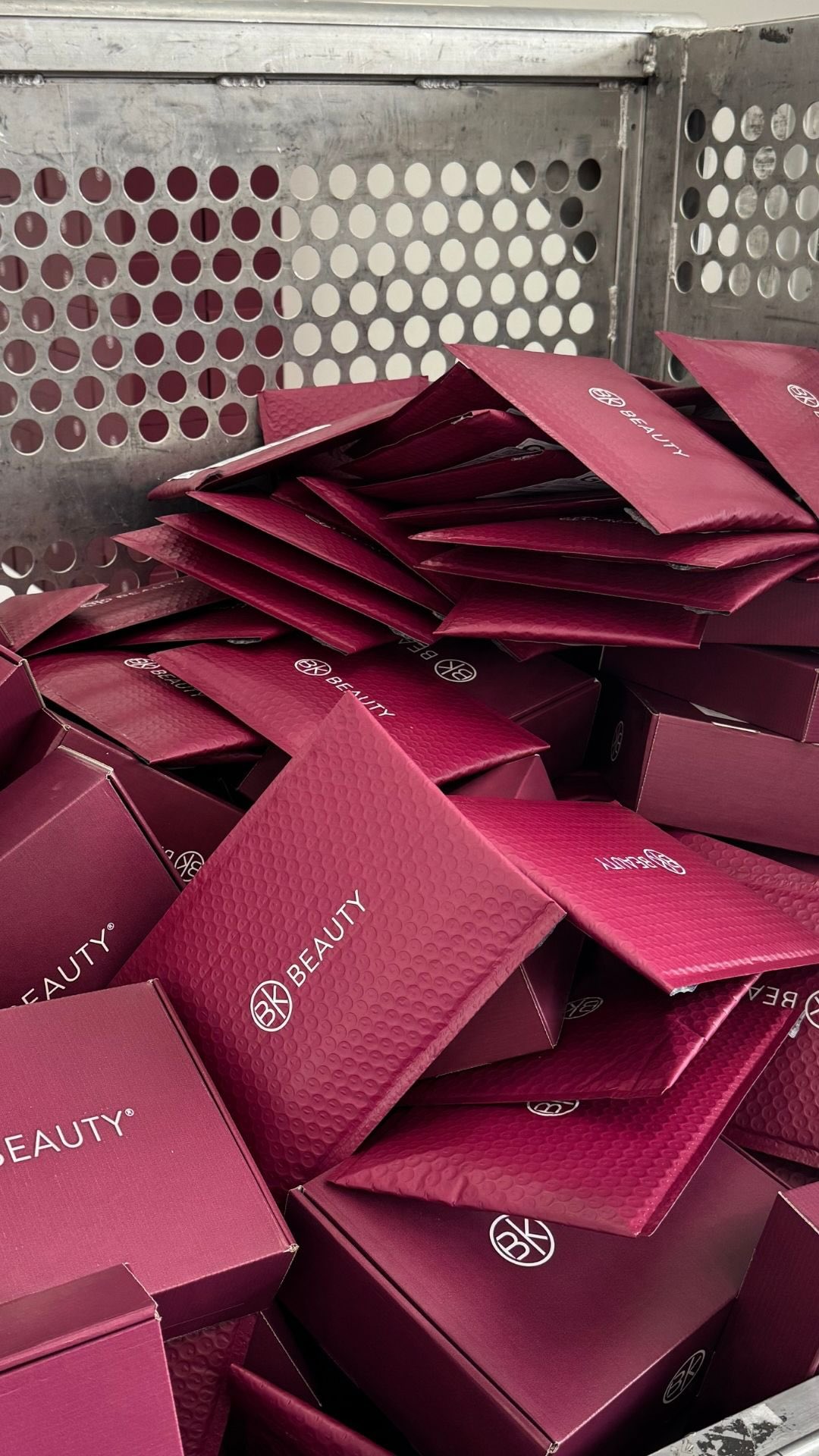 Instagram post by @lisajmakeup for BK Beauty. Caption reads: pack the FIRST order placed during the....