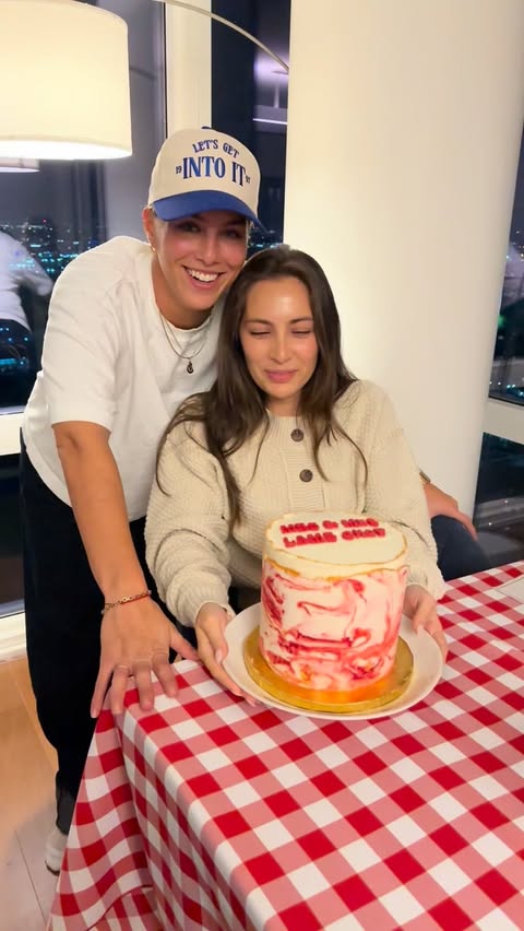 Instagram post by @carlyshap for Brilliant Earth. Caption reads: Let’s talk about the ring I made for @lamb_chop97....