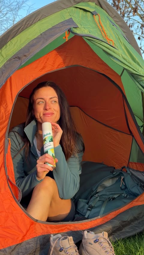 Instagram post by @graces__adventures for Batiste. Caption reads: [...] no matter the adventure thanks to....
