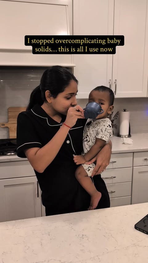 Instagram post by @just_our_kind for Baby Brezza. Caption reads: [...] out I just needed the right things 🤍....