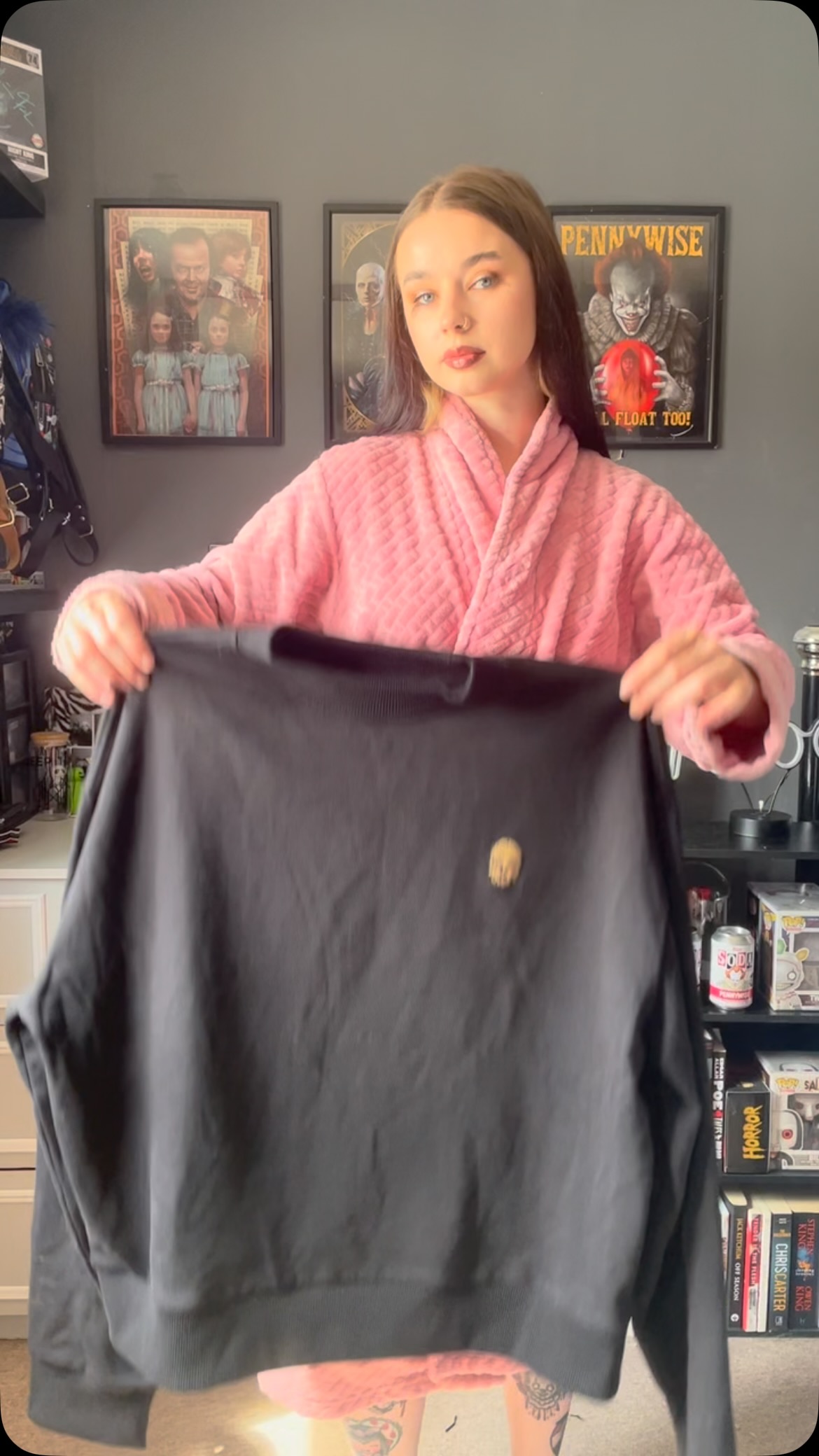 Instagram post by @ariana_magee for Damaged Society. Caption reads: Summerween in full force with @damagedsocietystore....