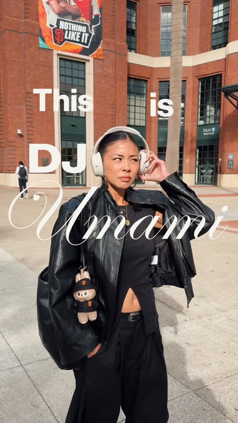 Instagram post by @djumami for Bacardi. Caption reads: Come teleport with me to 3 of my favorite bars in....