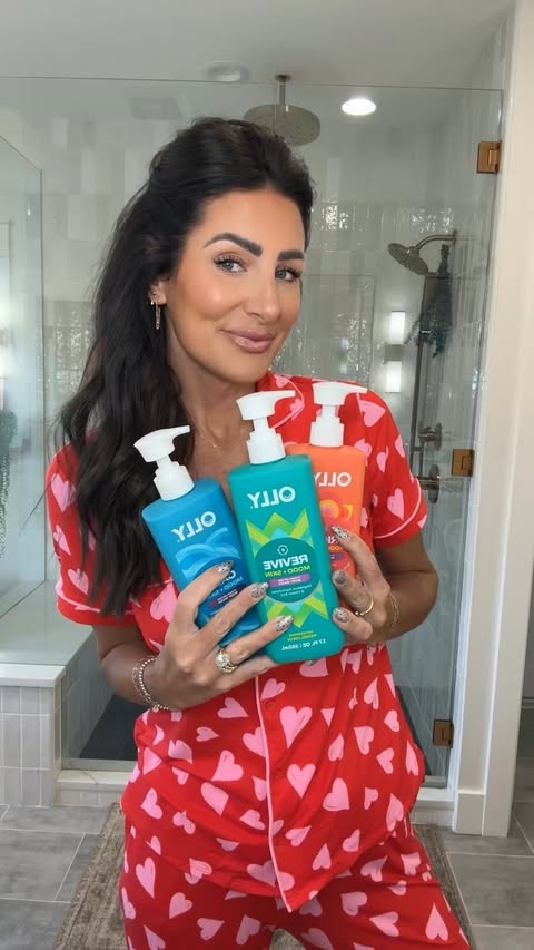 Instagram post by @jenagreen920 for OLLY. Caption reads: #OLLYPartner ✨ 2026: romanticizing my life, my....