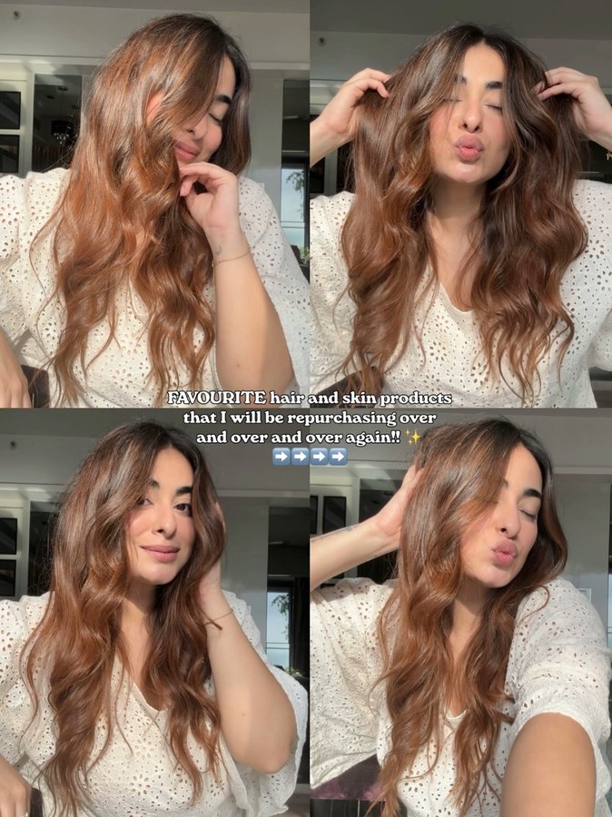 Instagram post by @muskanchanchlani for Youth To The People. Caption reads: Products that would come with me if I was ever....