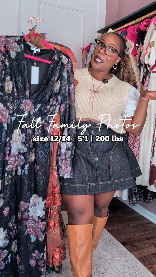 Instagram post by @kamexplainsitall for Baltic Born. Caption reads: If loving fall family photos is wrong ya girl will....