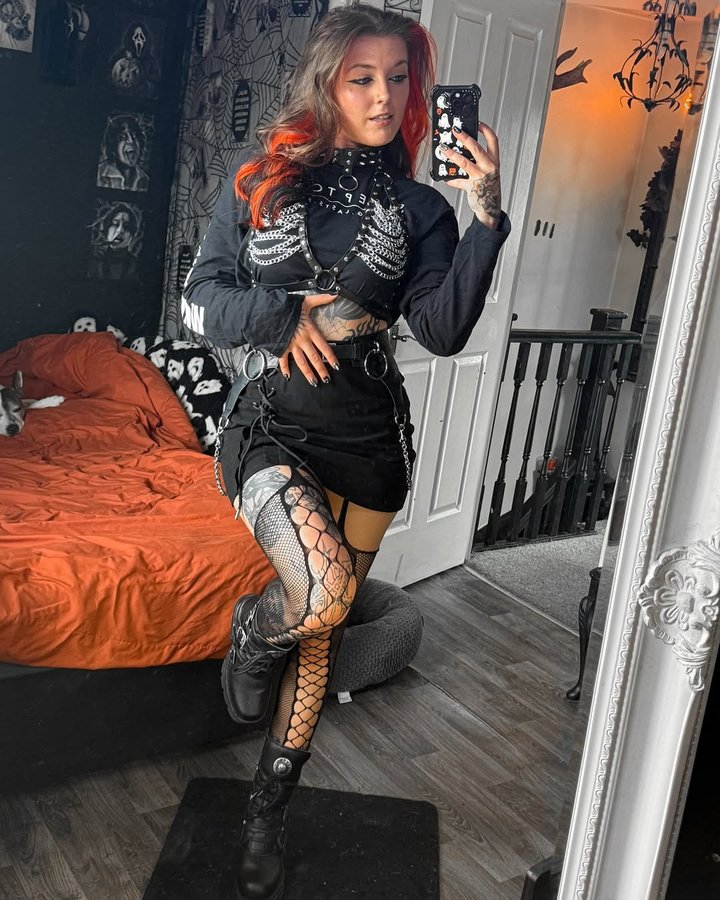 Instagram post by @broganodonnell for Damaged Society. Caption reads: [...] you can use code BROGANODONNELL at....