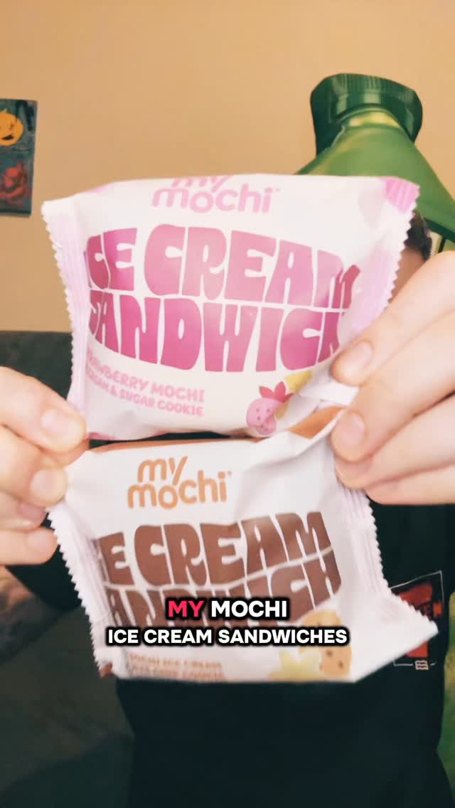 Instagram post by @markie_devo for Gopuff. Caption reads: New My/Mochi innovations taste test!

🛒Lemon....