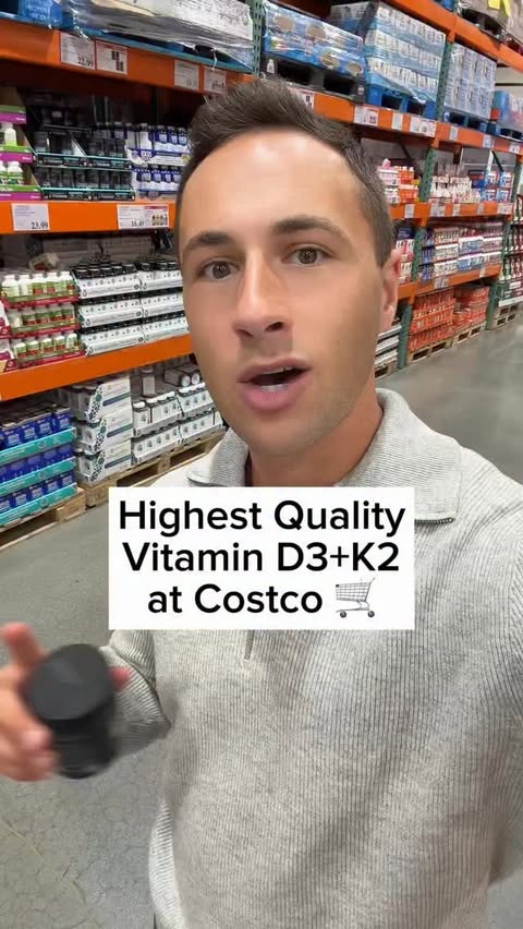 Instagram post by @healthwithhunter for Sports Research. Caption reads: This is a great find at Costco 👏🛒 Sports....