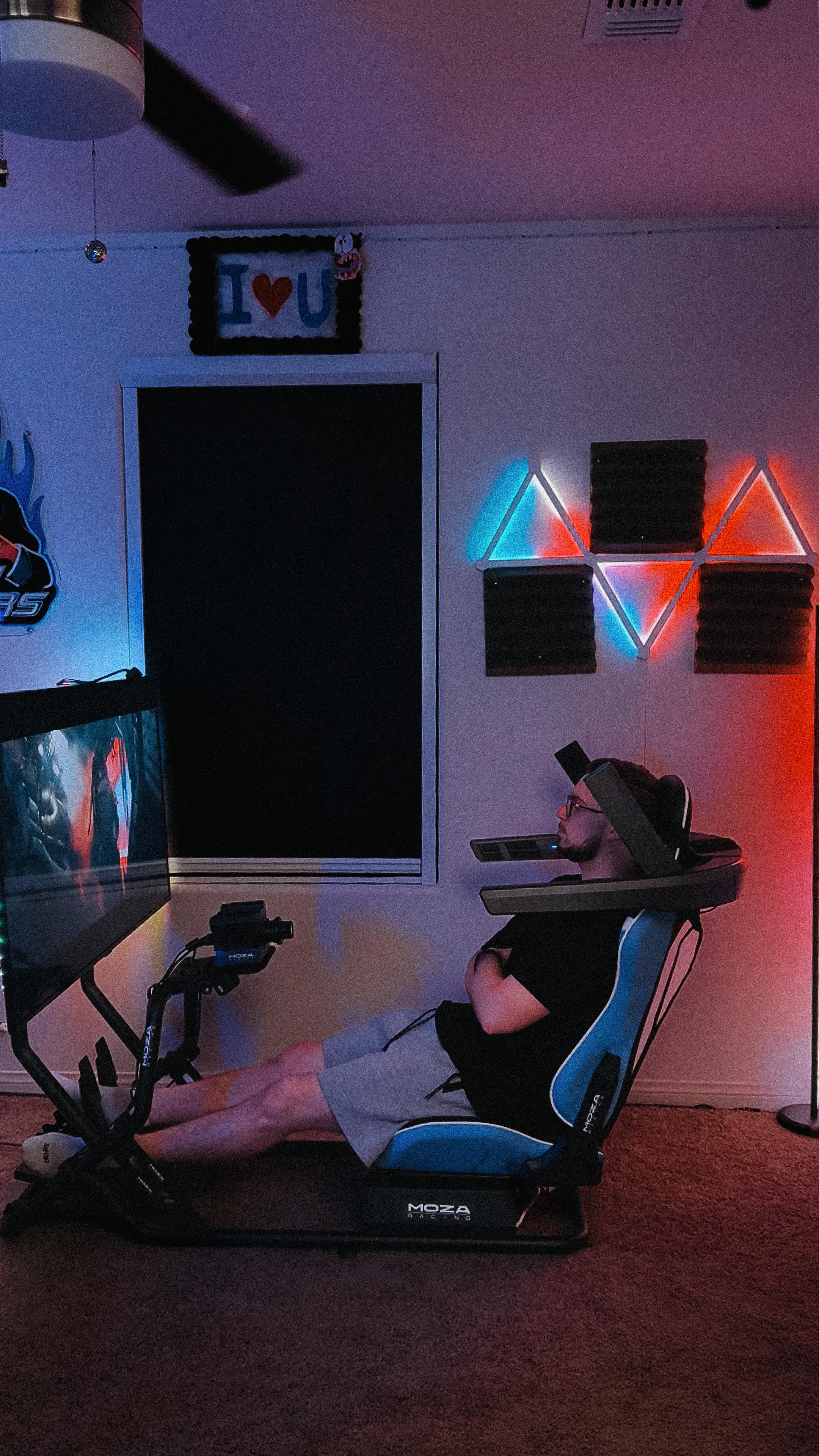 Instagram post by @deanwethers for Nanoleaf. Caption reads: Next-level movie nights just hit different.
The....