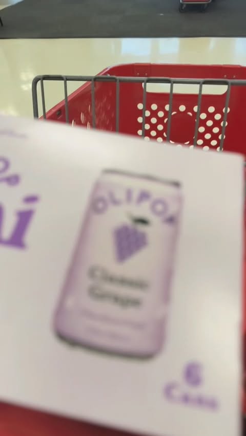 Instagram post by @breonicaaa for OLIPOP. Caption reads: Glad they came out with mini olipops 🥳....