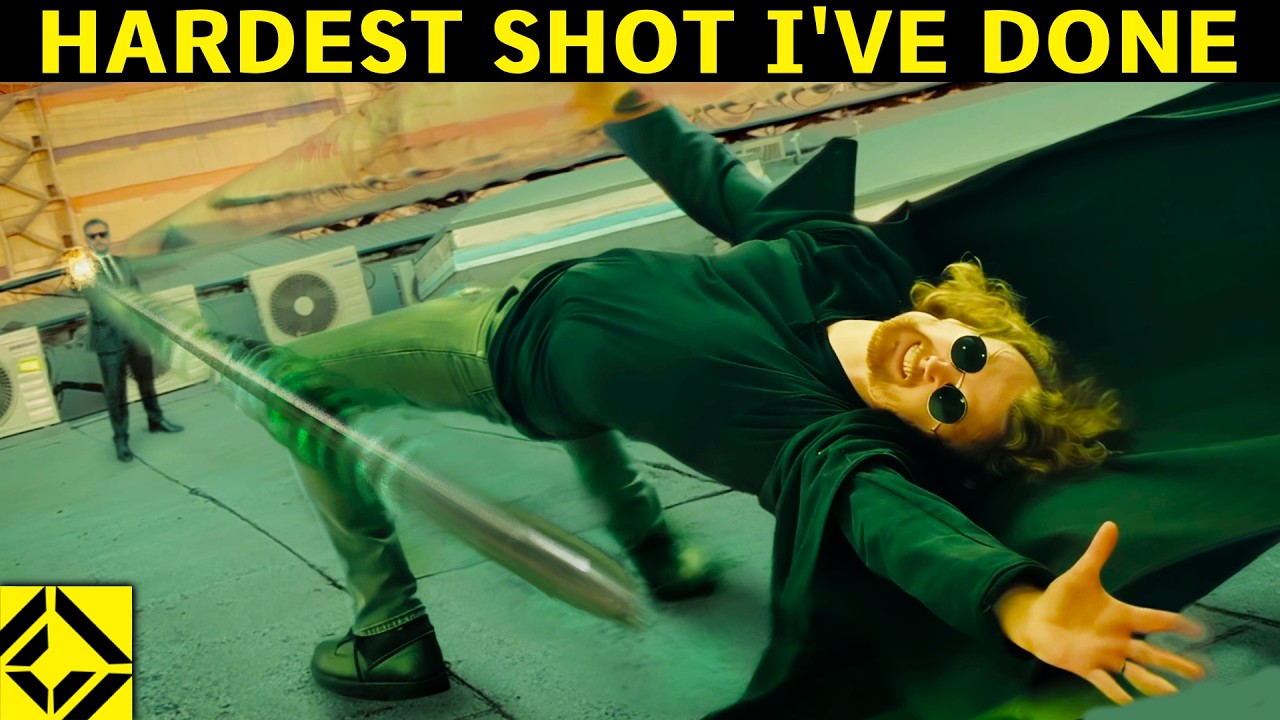 YouTube post by @CorridorCrew for NVIDIA. Caption reads: ONE YEAR of Work for TEN SECONDS of Film.