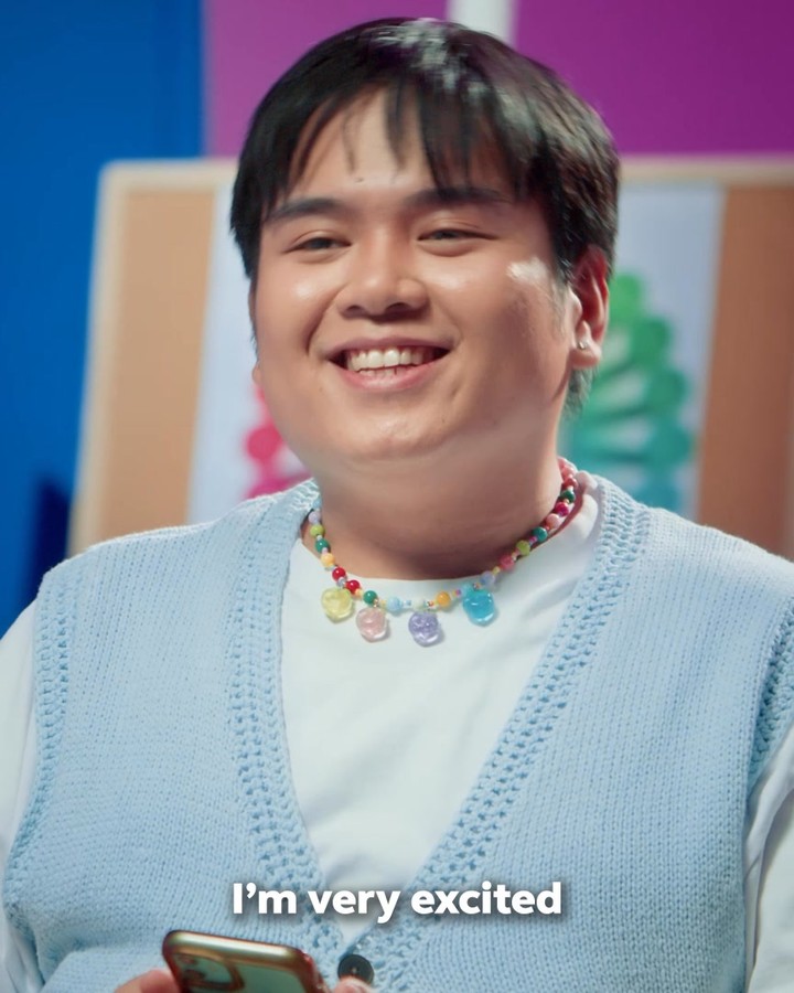 Instagram post by @bini_ph for Globe Telecom. Caption reads: What happens when inspiration meets ambition?....