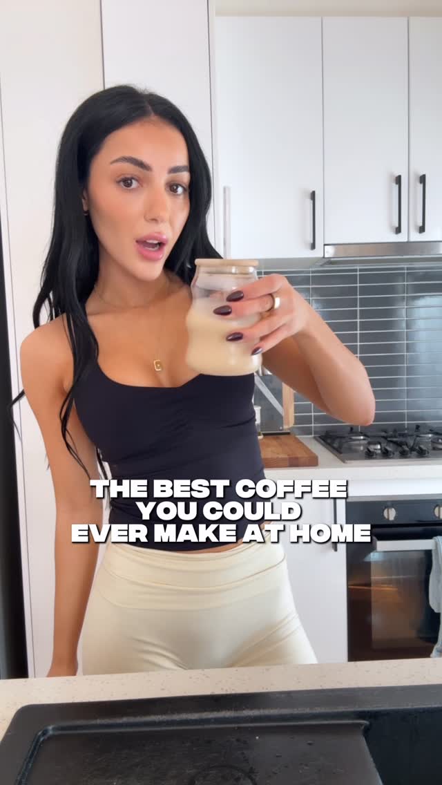 Instagram post by @mrs.yasmina for Lavazza. Caption reads: I promise you’ll never want to buy a coffee out....