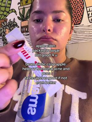 TikTok post by @mellielovesshopping for Beam. Caption reads: i love all things @Beam ❤️🍂🍎 #pcos....