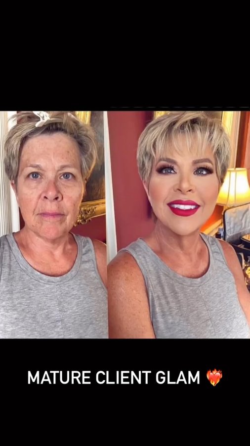 Instagram post by @christineaprilemua for Dermablend Pro. Caption reads: Let’s turn back time shall we? ❤️‍🔥

#makeup....