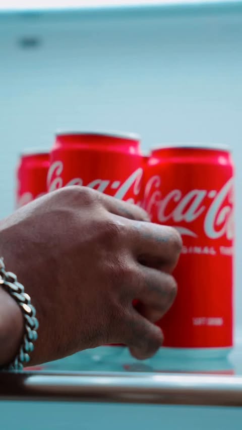 Instagram post by @primo9teen for Coca-Cola South Africa. Caption reads: Mzaaa, are you ready? It’s official, the original....