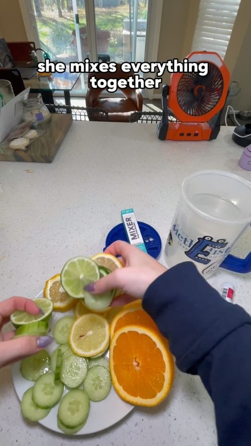 Instagram post by @coughcreative for cbdMD. Caption reads: [...] been ✨Mixing✨ up my water intake with....