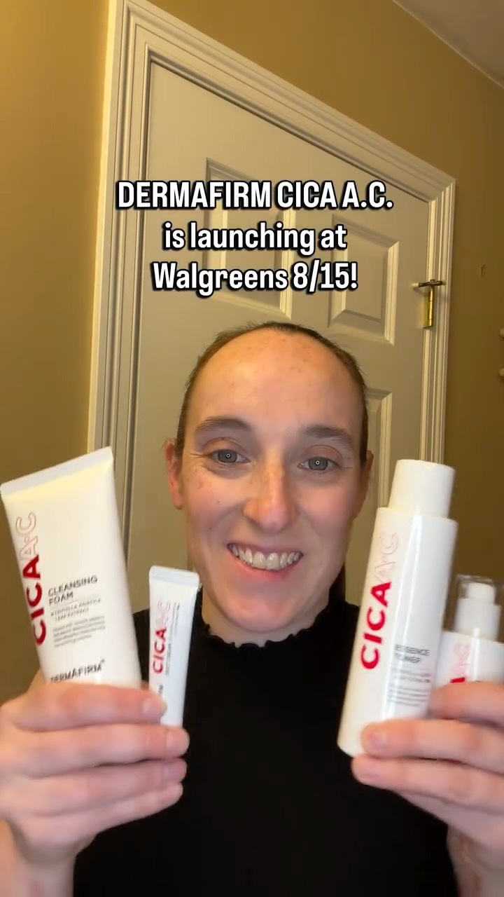 Instagram post by @ihearteverithing for DERMAFIRM. Caption reads: BIG NEWS!!! #gifted_by_dermafirm @dermafirm_global....