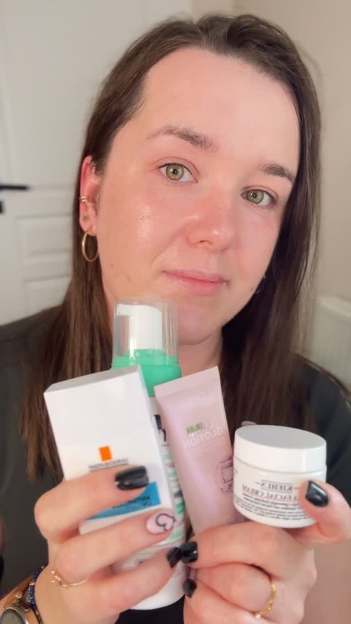 Instagram post by @let.me.try.pls for CeraVe UK&I. Caption reads: #ad|After creating my spooky Halloween glam in....