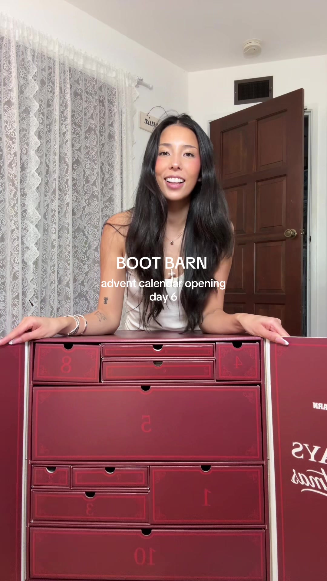 TikTok post by @juliasuselesshauls for Boot Barn. Caption reads: also everything you see is on tiktok shop and is....