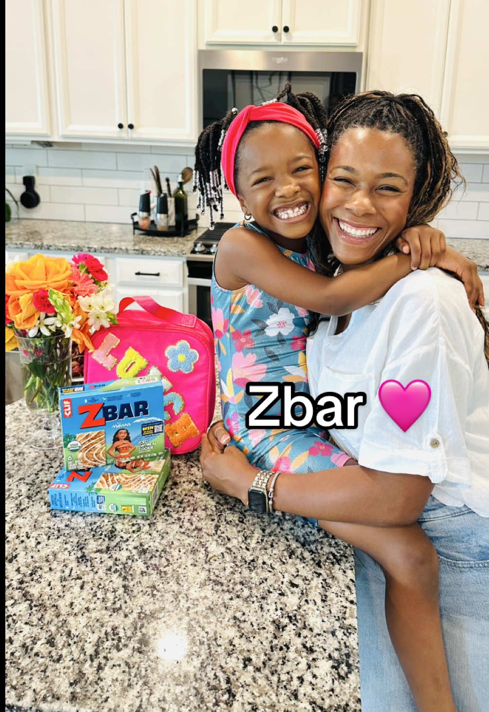 TikTok post by @camifrobabe for CLIF BAR. Caption reads: #ad #Zbar Cami is ready to conquer her 1st ever....
