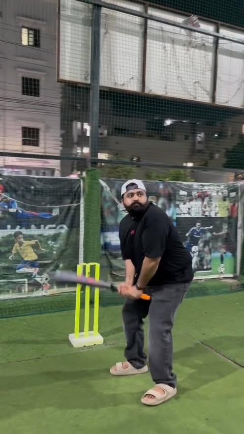 Instagram post by @saikiranyedida for Aashirvaad. Caption reads: Bring the heat, own the field. Dammu meede, star....