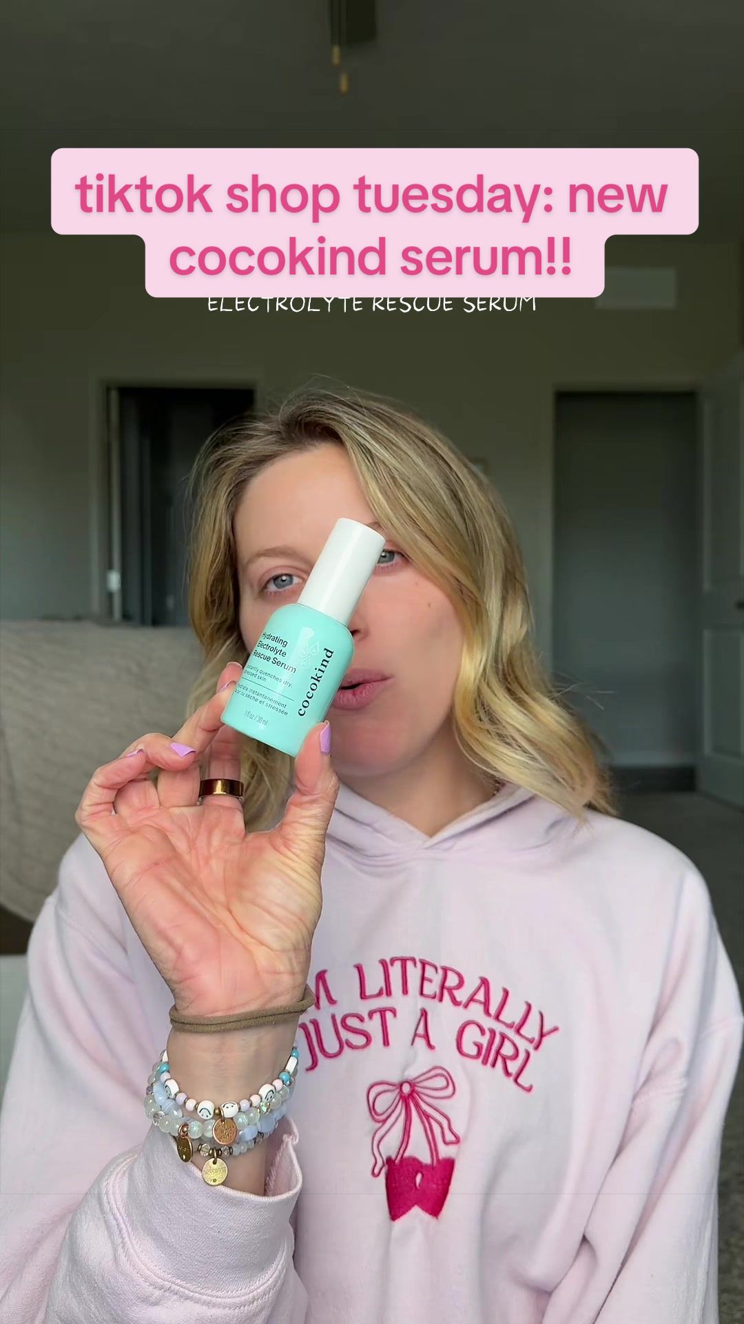 TikTok post by @skincarewithshelbs for Cocokind. Caption reads: [...] tuesday!!!!! one of my fave @cocokind....