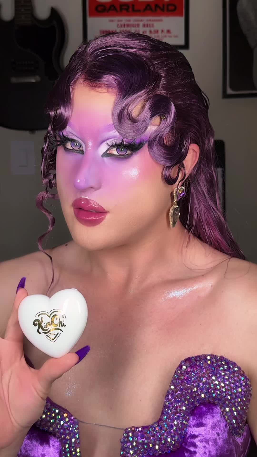TikTok post by @chaserunaway for KimChi Chic Beauty. Caption reads: @KimChi Chic Beauty pearl gone wild is that....