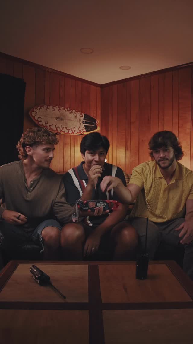 Instagram post by @jonny.morales for Chips Ahoy!. Caption reads: #ad One bite of the @chipsahoy x @strangerthingstv....