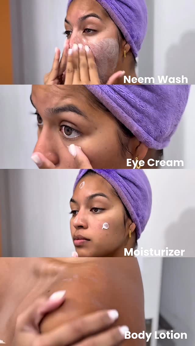 Instagram post by @janellepirmal for Himalaya Wellness. Caption reads: A simple day with @himalayacaribbean....