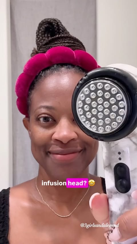 Instagram post by @3girlsandalegend for Michael Todd Beauty. Caption reads: [...] the fact that you can use this....