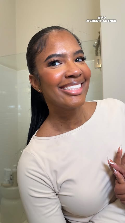 Instagram post by @thisishope for Crest. Caption reads: #CrestPartner #Ad By the end of the day, after....