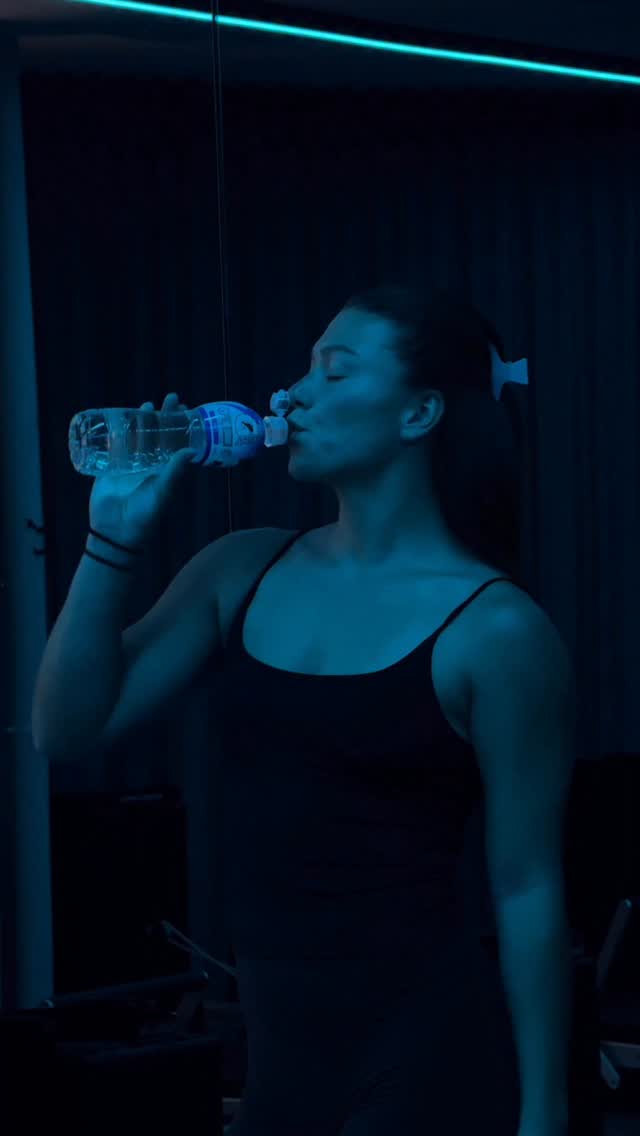 Instagram post by @poppyboltz for Gatorade. Caption reads: Movement, hydration, and the little things that....