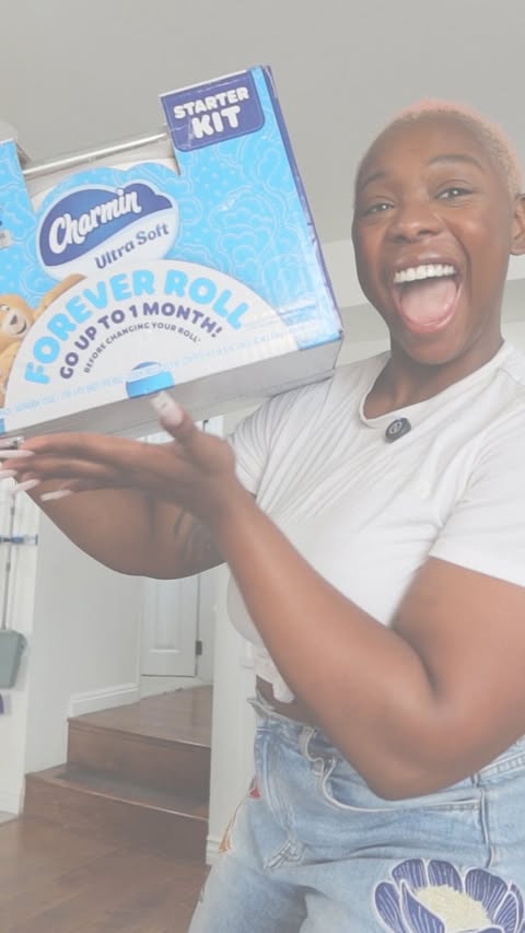 Instagram post by @burr_iam for Charmin. Caption reads: #CharminPartner This Father’s Day give the gift....