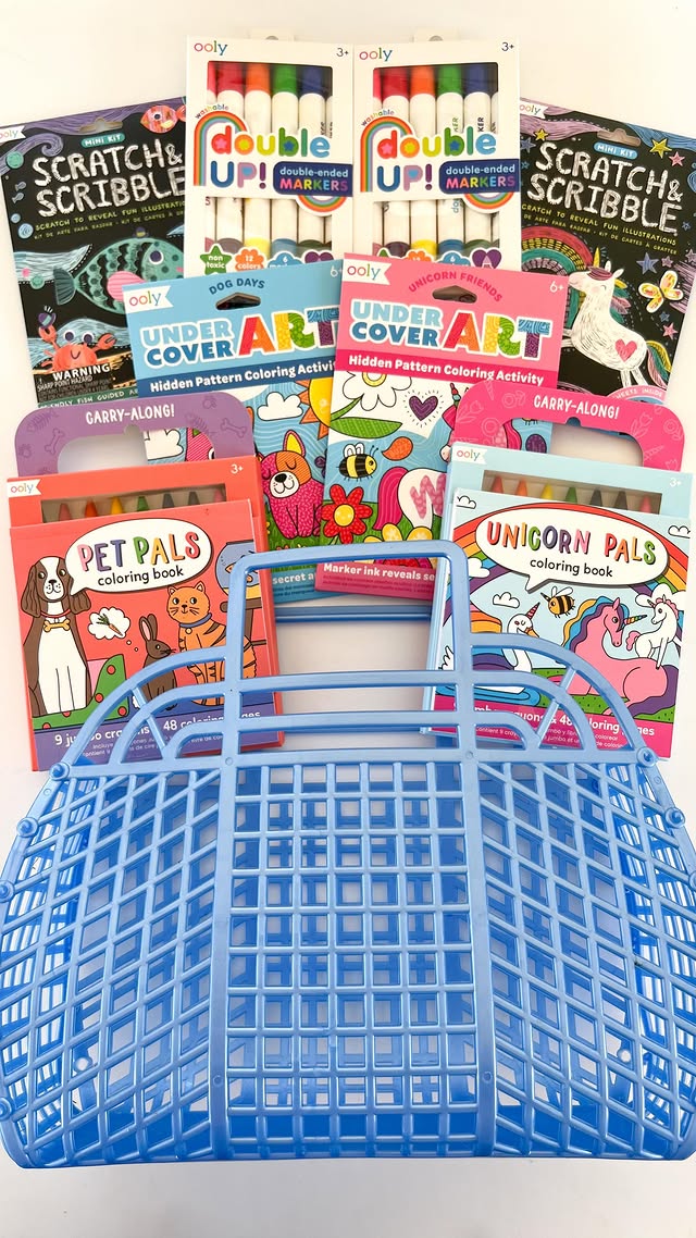 Instagram post by @ashleymurphyfamily for OOLY. Caption reads: Mom hack alert! ‼️ Teaming up with @WeAreOOLY to....