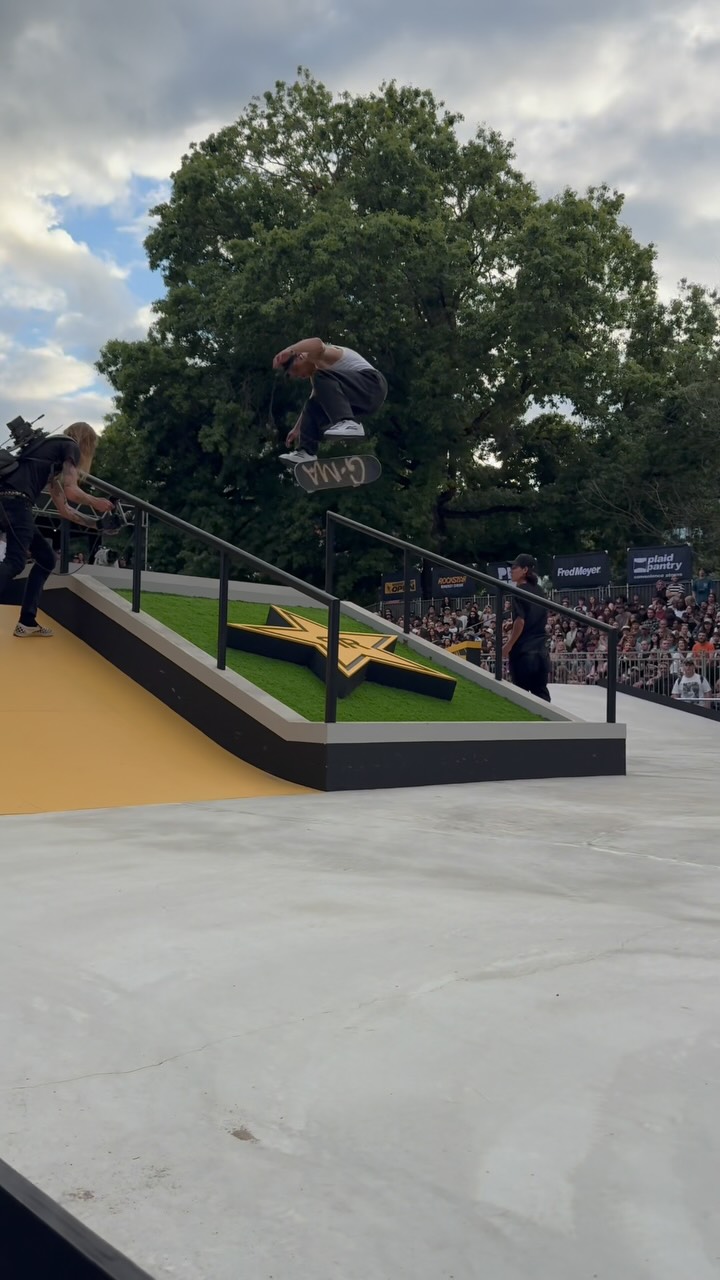 Instagram post by @chrisjoslin_ for Rockstar Energy Drink. Caption reads: CHRIS JOSLIN! 🗣️🗣️

@chrisjoslin_ takes the win....