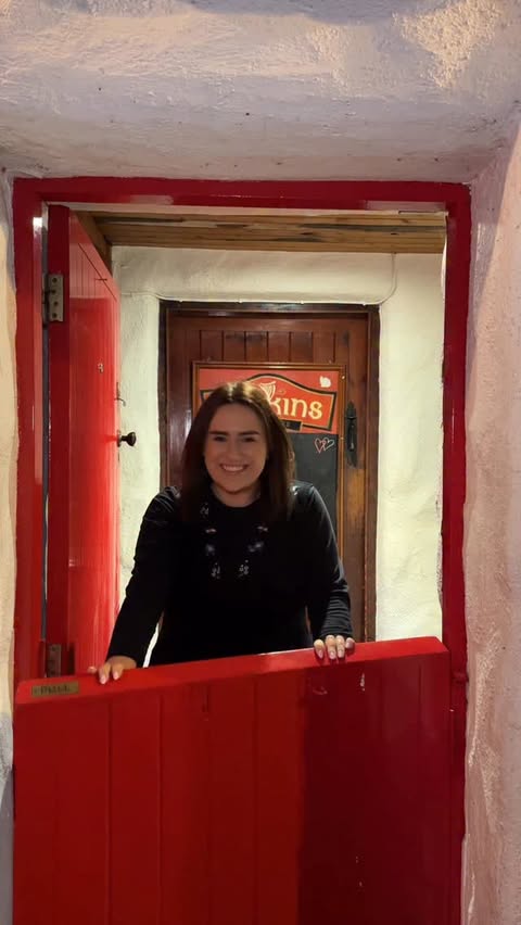 Instagram post by @heyitsgra_ for Discover Ireland. Caption reads: [...] save for your next Irish adventure....