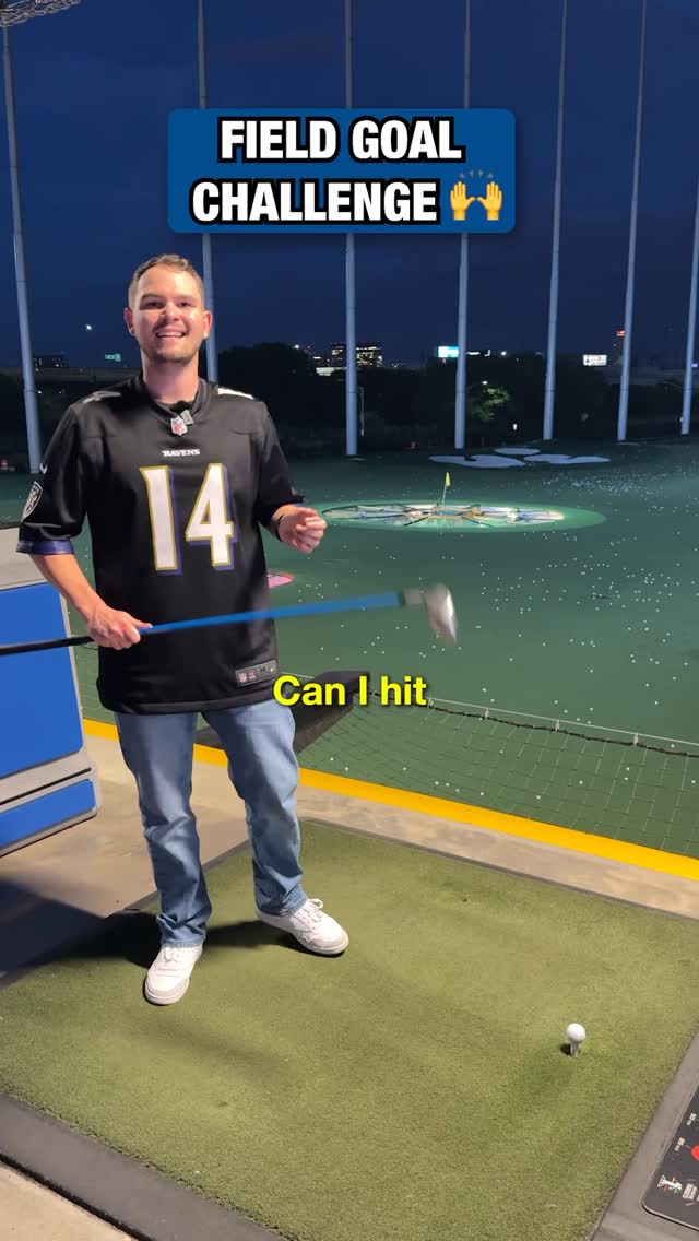 Instagram post by @yapp.matt for Topgolf. Caption reads: [...] 👀

#nfl #nflfootball #football....