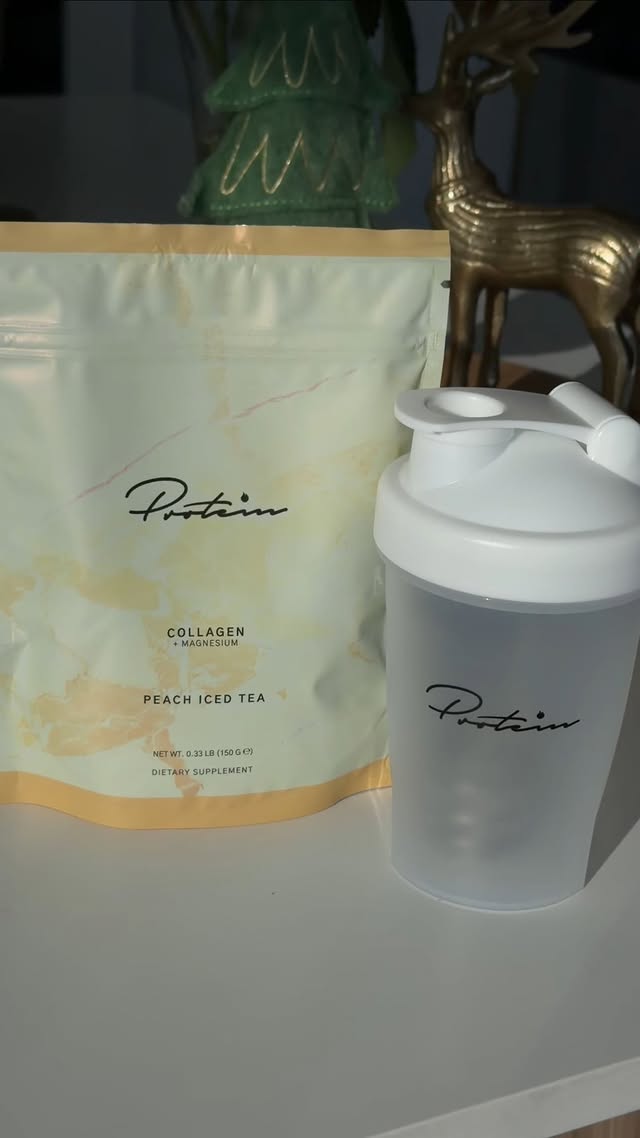 Instagram post by @anastasia.vagner for Protein.com. Caption reads: My morning rituals are always so fun, and it got....