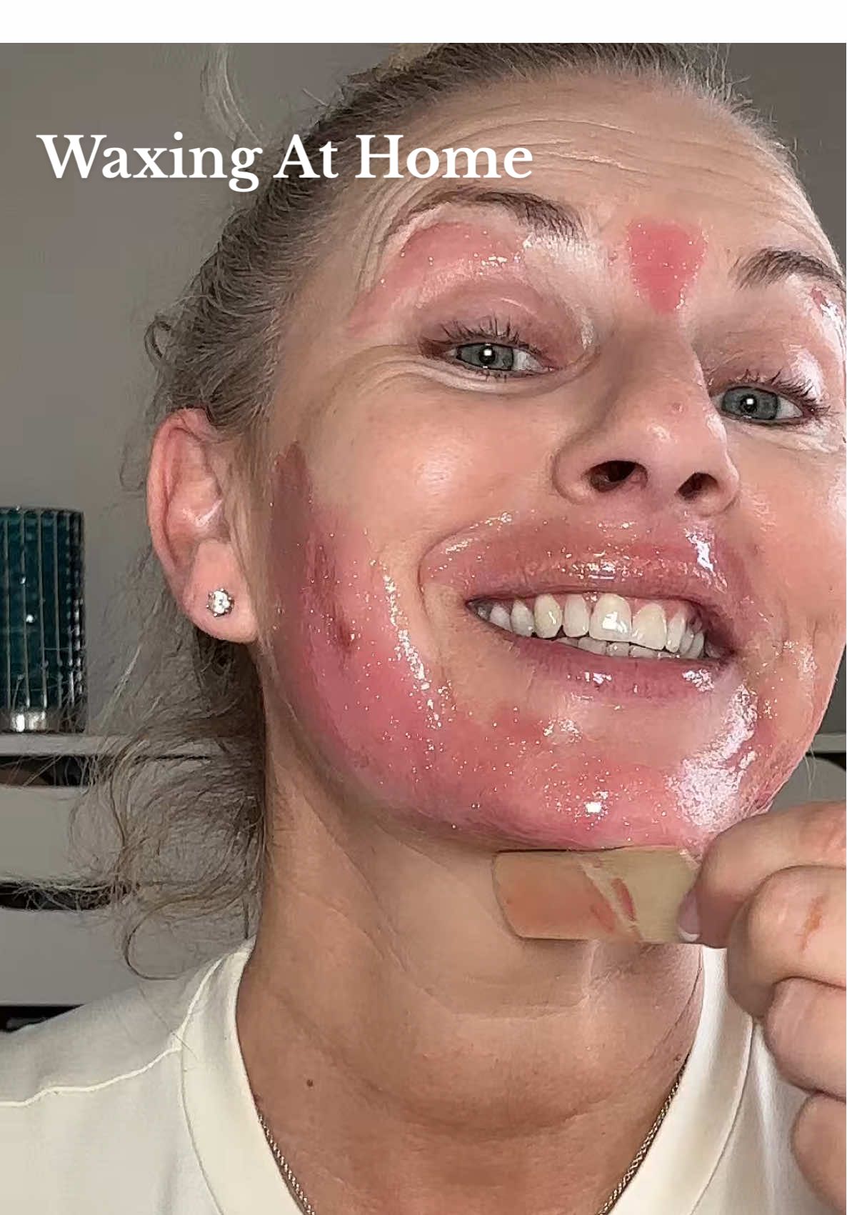 TikTok post by @sososoglamorous for mallowsbeauty. Caption reads: @mallowsbeauty Face and Body Wax Kit ....