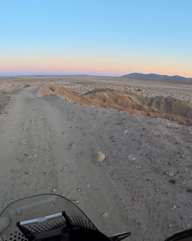 Instagram post by @keatonmccalip for Ducati. Caption reads: Doesn’t feel like I’m on earth out here, crazy....