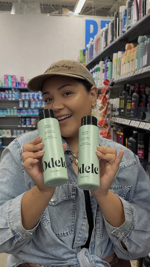 Instagram post by @kelsiekkimiko for Odele. Caption reads: Run, don’t walk 🏃🏻‍♀️ @odelebeauty is finally in....