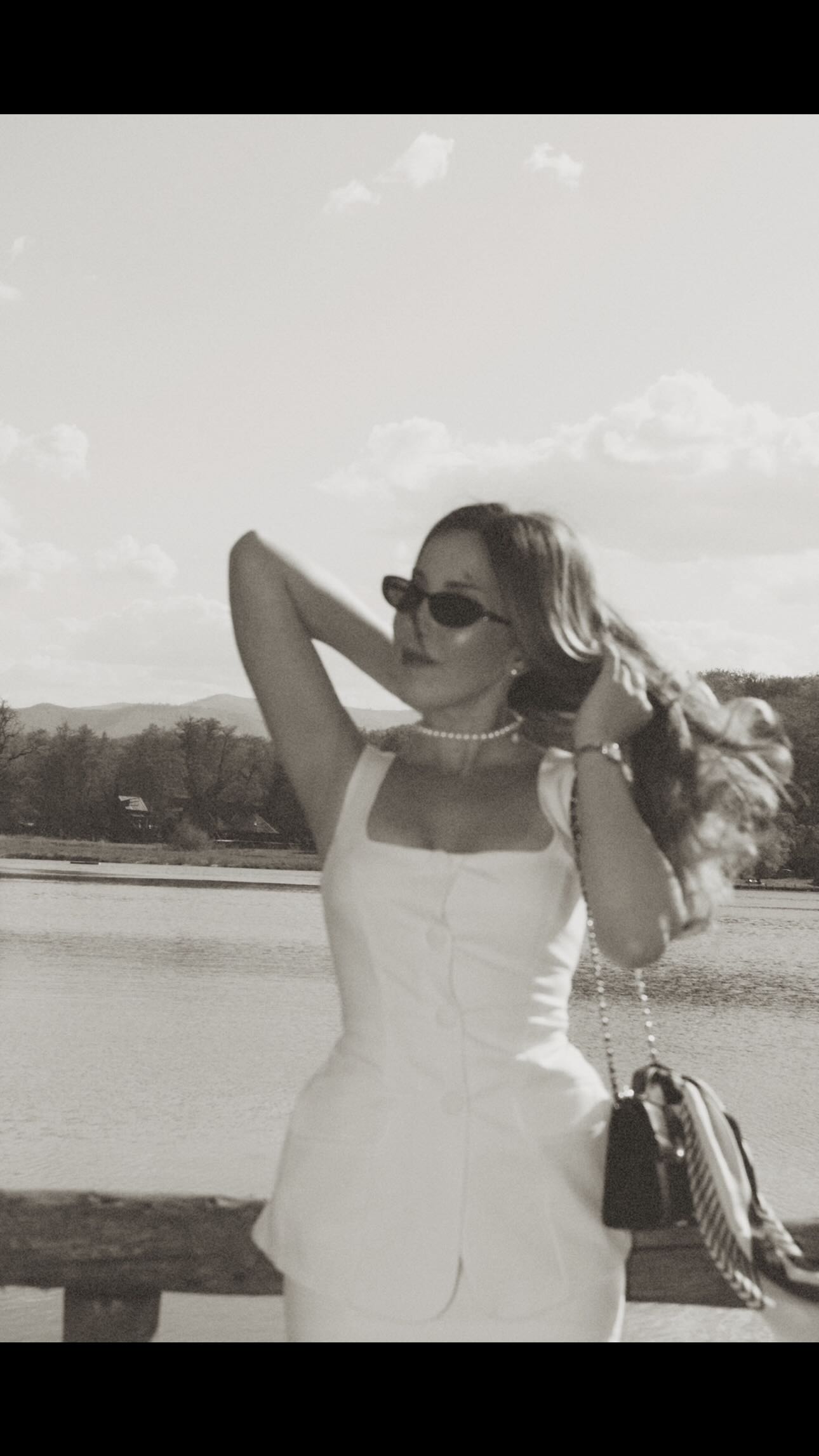 Instagram post by @rebidragomir for JardinVue. Caption reads: Wedding Guest Season- still on going. So here are....