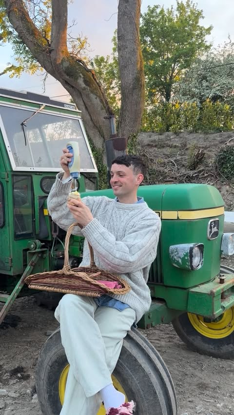 Instagram post by @jamesalankavanagh for Hellmann's. Caption reads: [...] Blue Cheese Chicken Caesar wrap @hellmannsuk....