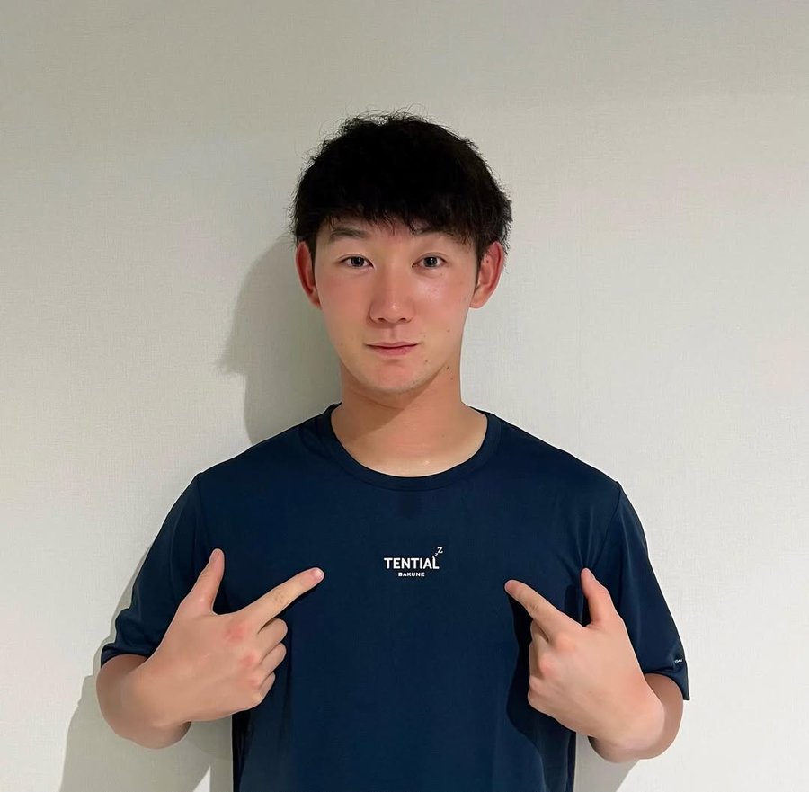 Instagram post by @masatomo1105 for TENTIAL. Caption reads: TENTIALさん(@tential )からBAKUNE [...].